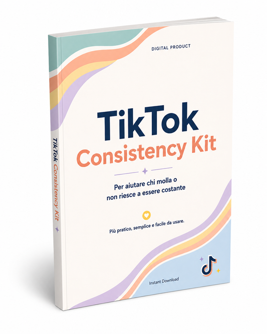 TikTok Consistency Kit | Planner per Creator