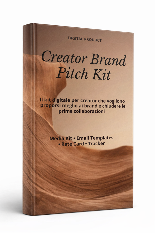 Creator Brand Pitch Kit