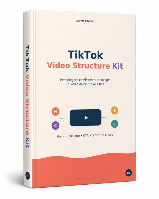TikTok Video Structure Kit | Kit pratico per creare video migliori