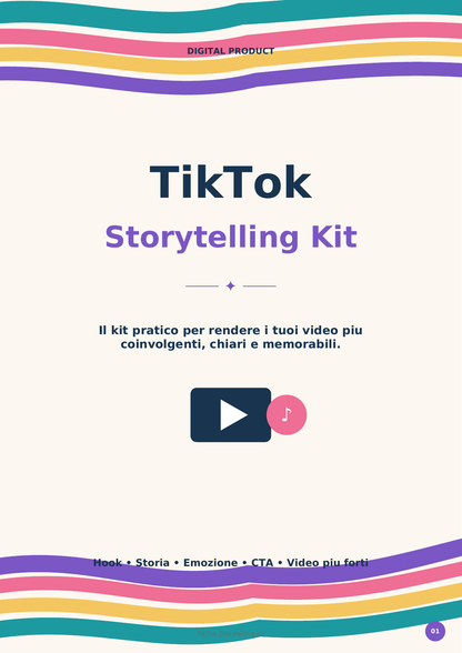 TikTok Storytelling Kit | Kit pratico per video più coinvolgenti